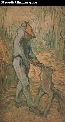 Vincent Van Gogh The Woodcutter (nn04)